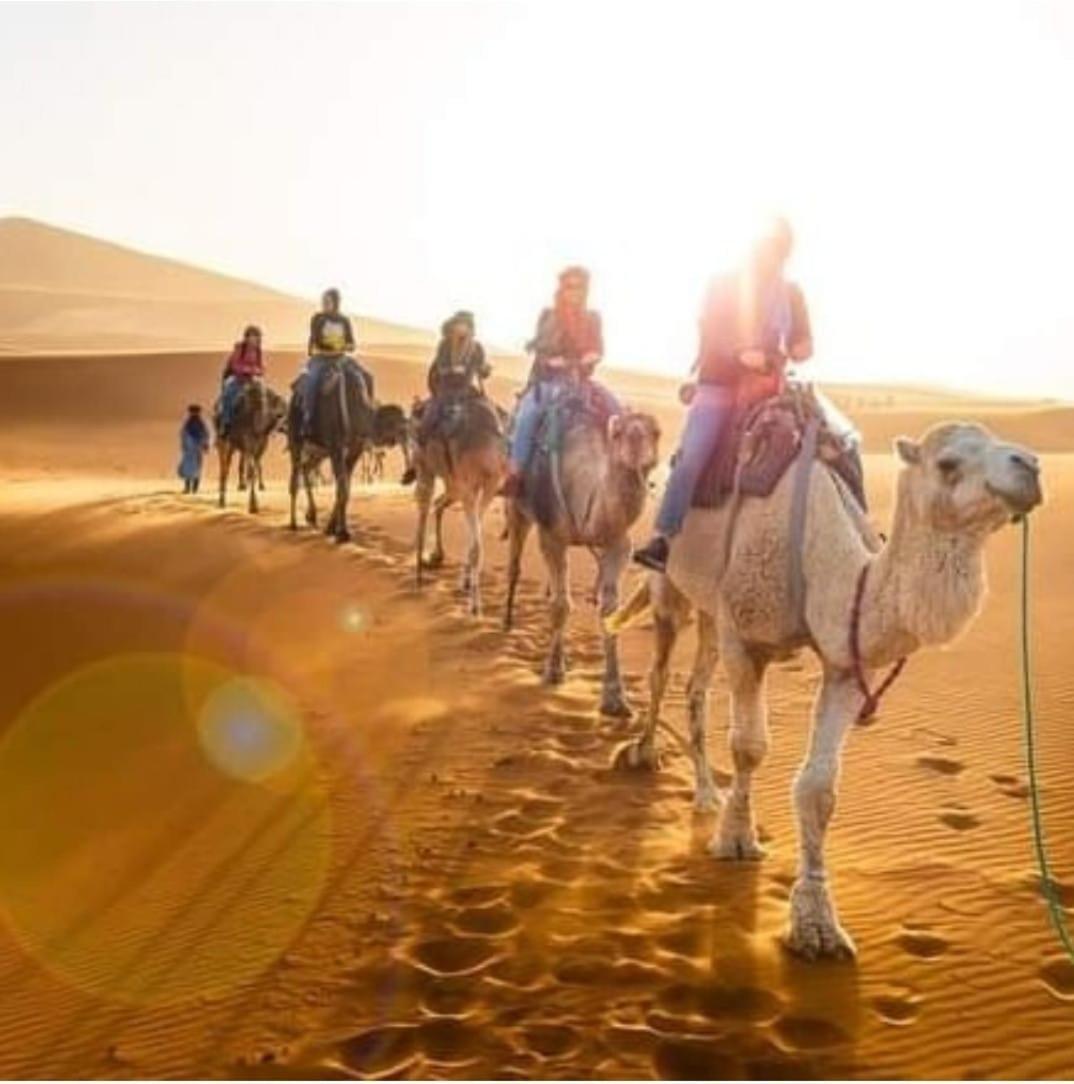 Hotel Bivouac Camel Trips Merzouga Exterior foto